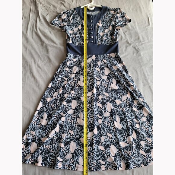 Max and Cleo A-line Foliage Dress - Picture 5 of 9